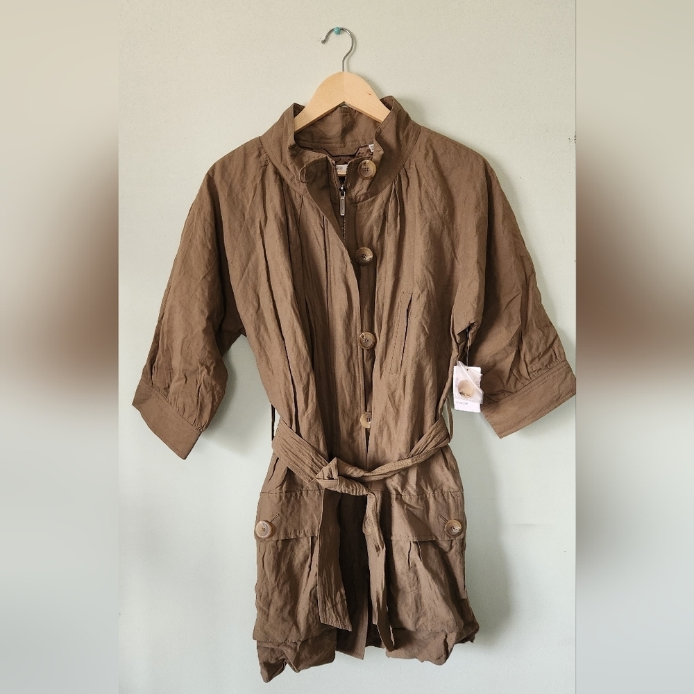 Vince Tan Jacket Sz M